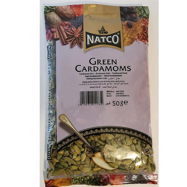 Image of Natco Green Cardamom 50G Bag