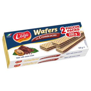 Image of Lago Elledi Wafers Cacao - 2*125g