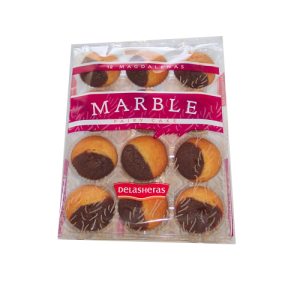 Image of Marble 12 Muffins - 12PCS