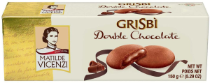 Image of Matilde Vicenzi Double Chocolate Biscuits - 150g