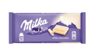 Image of Milka White Chocolate - 100g