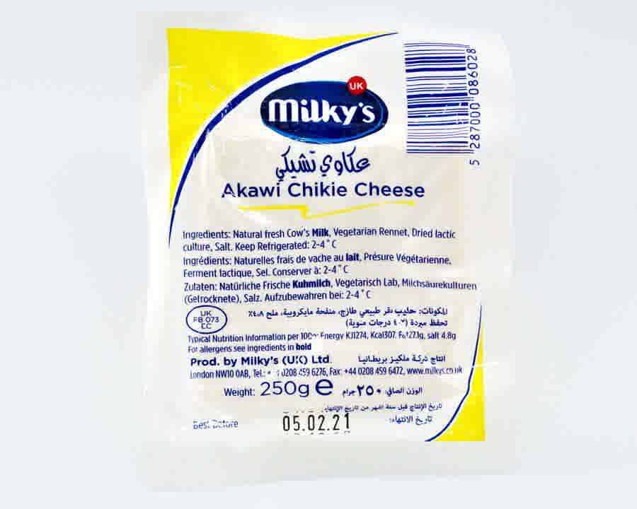 Image of Milky'S Akawi Chikie Chesse 250G
