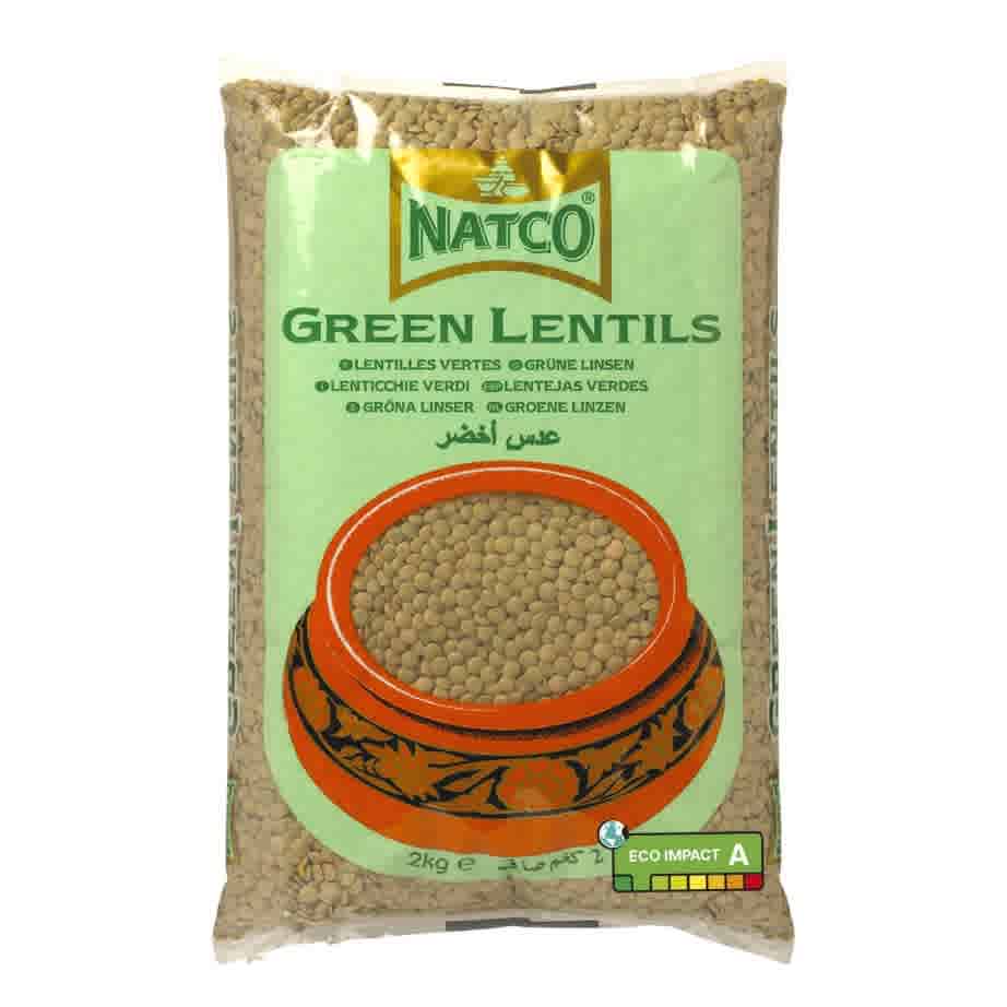 Image of Natco Green Lentils 2KG