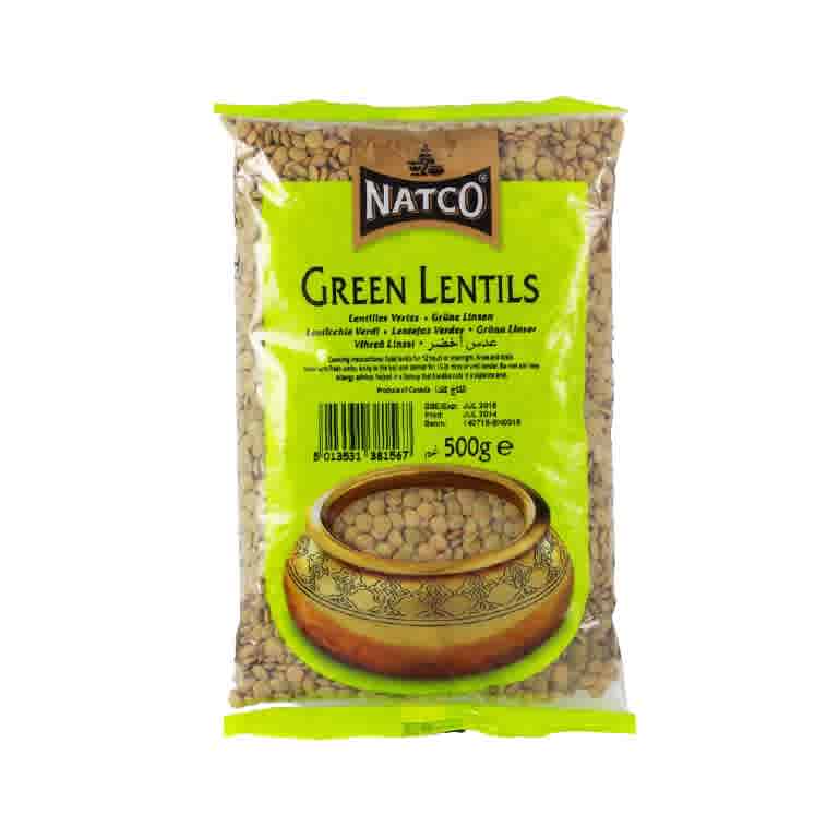 Image of Natco Green Lentils 500g