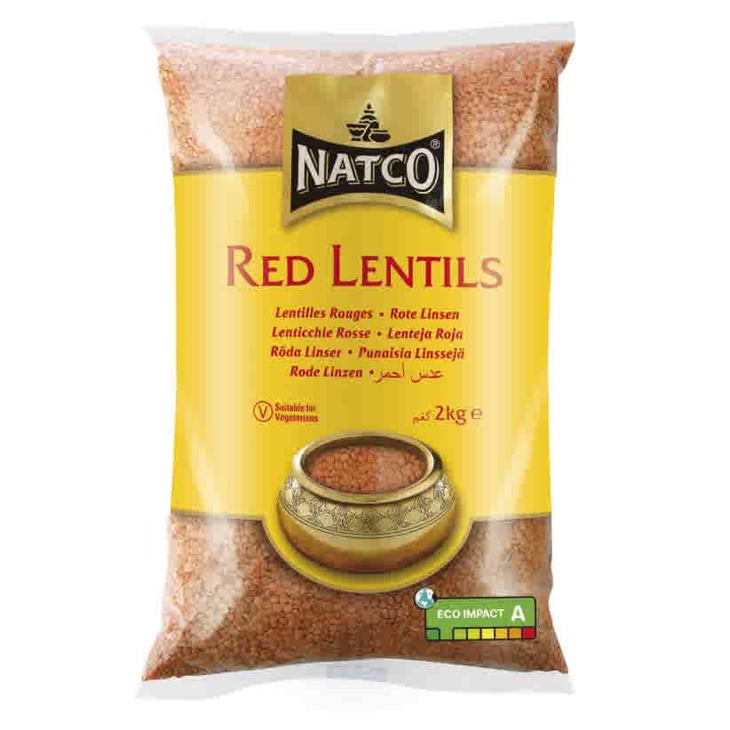 Image of Natco Red Lentils 2KG