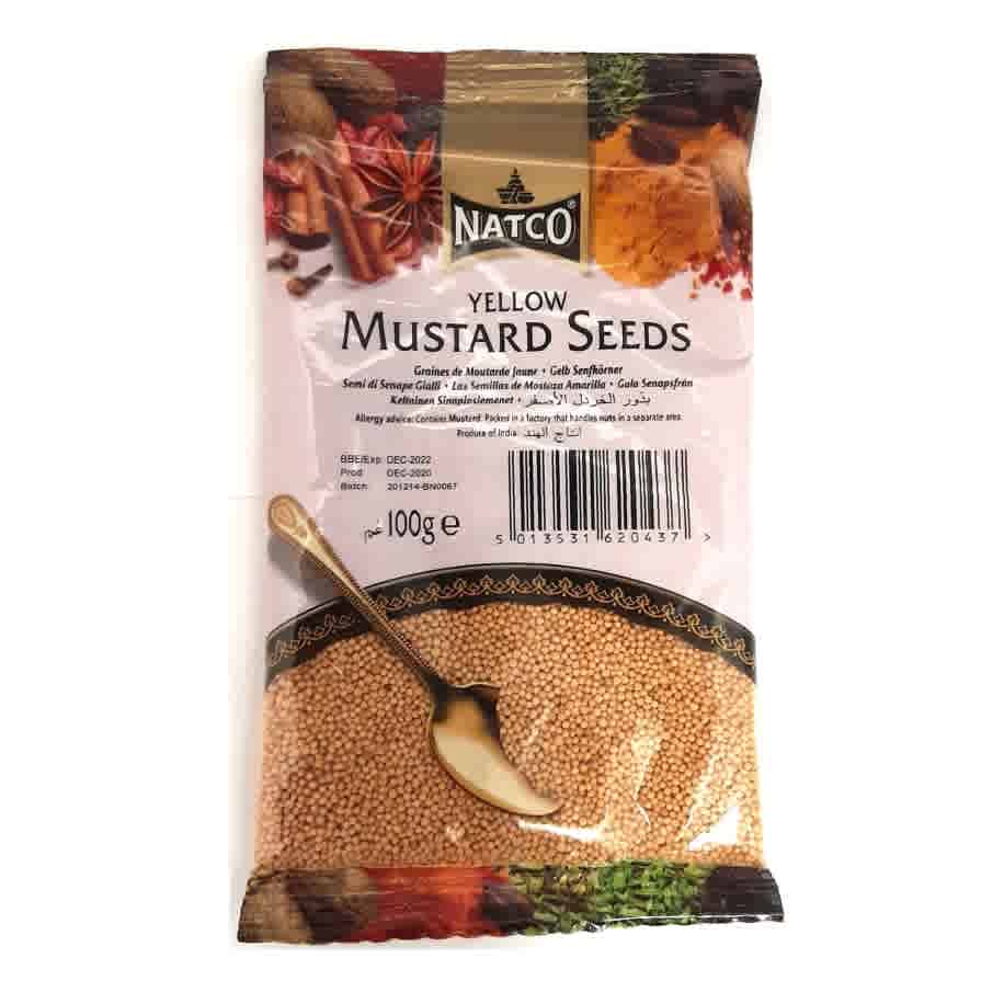 Image of Natco Yellow Mustard Seeds 100g
