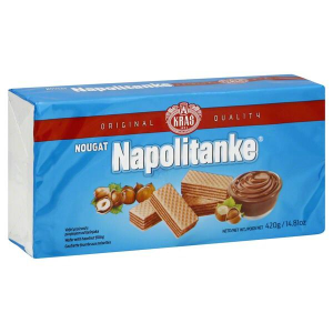 Image of Nougat Napolitanke Wafers - 420g