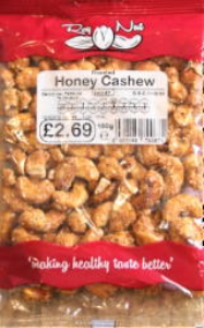 Image of Roy Nut Honey Cashew - 180g