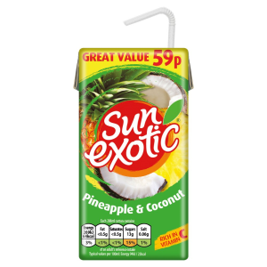 Image of Sun Exotic Pineapple & Coconut - 288ml