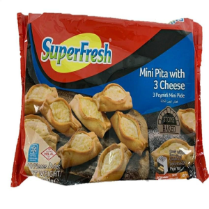 Image of SuperFresh Mini Pita With 3 Cheese - 10PCS