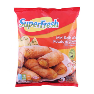 Image of SuperFresh Potato & Cheese Rolls - 500g