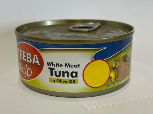 Image of Teeba White Tuna Meat in Olive Oil 160g