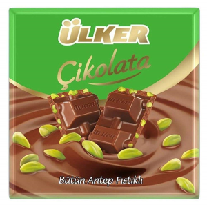 Image of Ulker Milk Chocolate With Pistachio - 65g