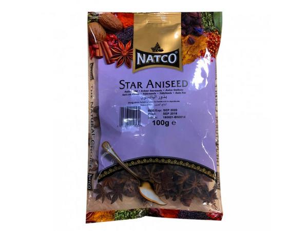 Image of Natco Star Aniseed 100g