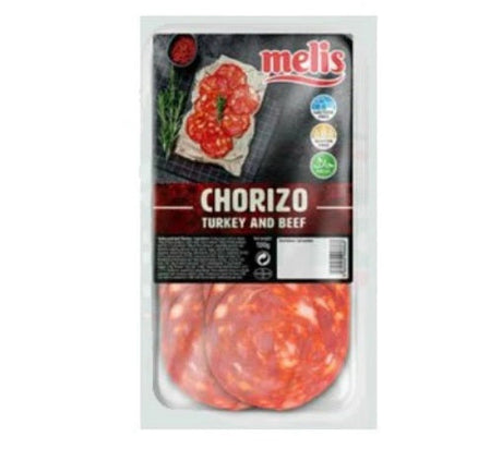 Image of Melis Chorizo Turkey And Beef 100g