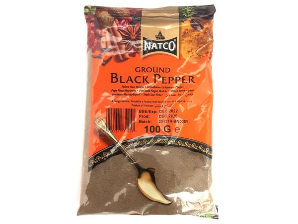 Image of Natco Ground Black Pepper Bag 100g