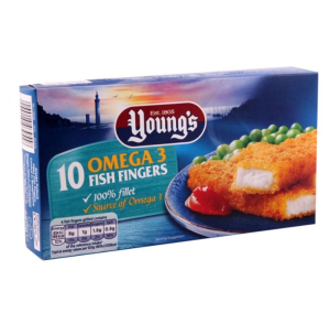 Image of Young's 10 Omega 3 Fish Fingers - 250g