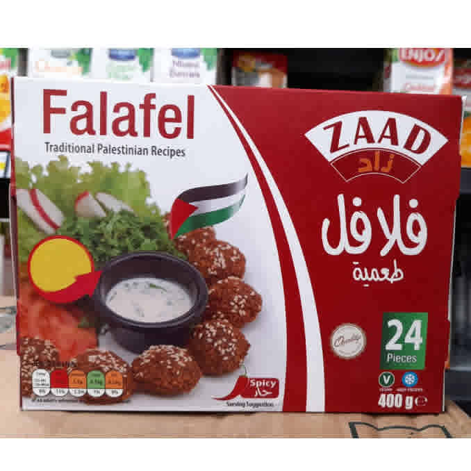 Image of Zaad Falafel Palestinian Recipes 400g